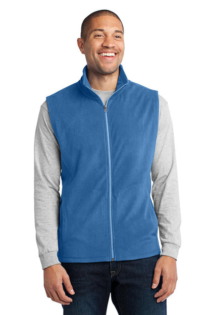 Light Royal Port Authority Microfleece Vest. F226 plain