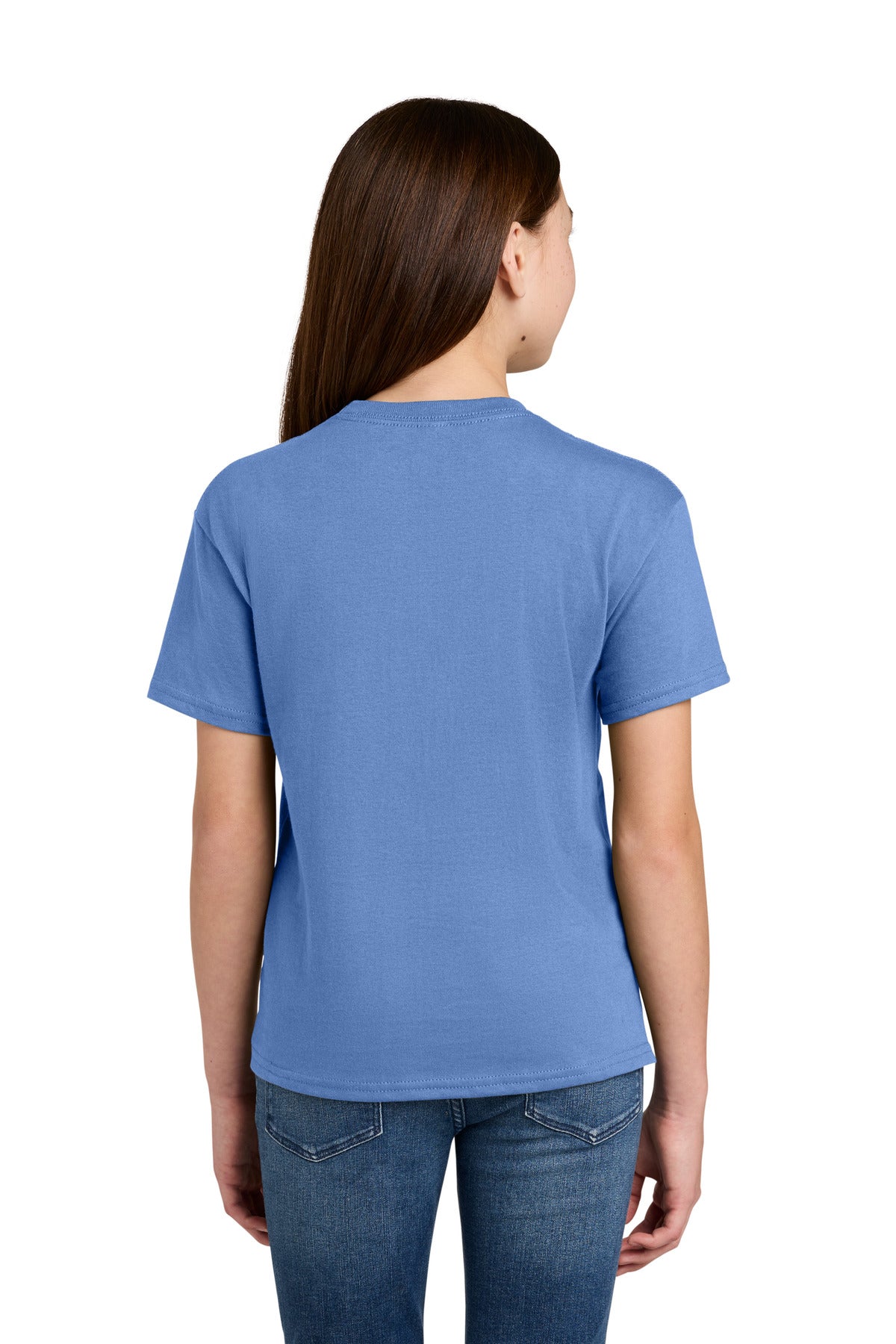 LightBlue Champion Youth Jersey Short Sleeve Tee CH1081 plain