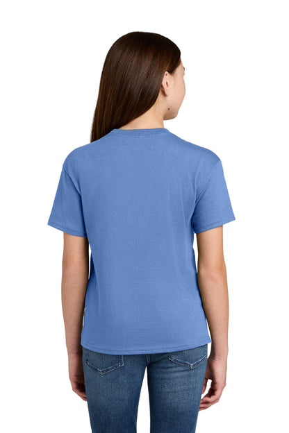LightBlue Champion Youth Jersey Short Sleeve Tee CH1081 plain