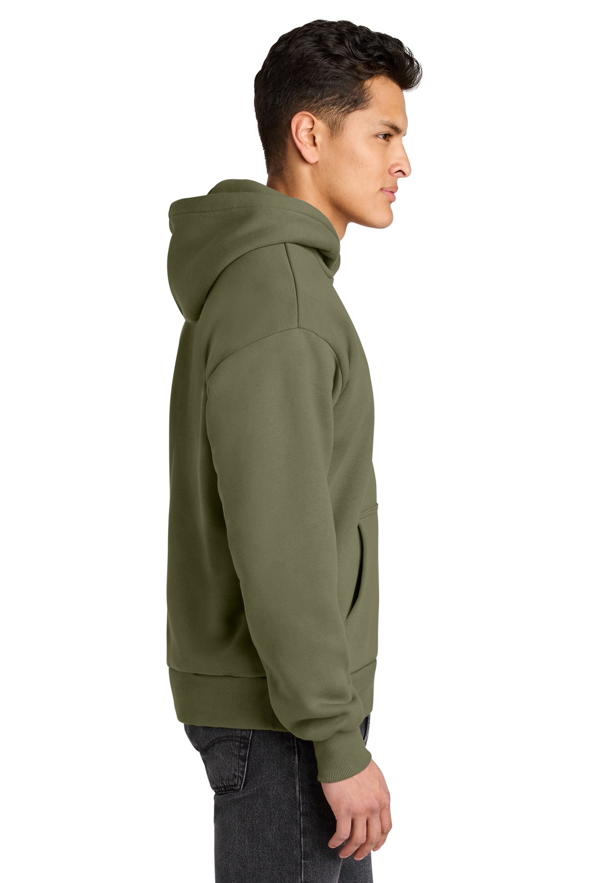 LightOlive Next Level Apparel Heavyweight Hoodie NL9307 plain