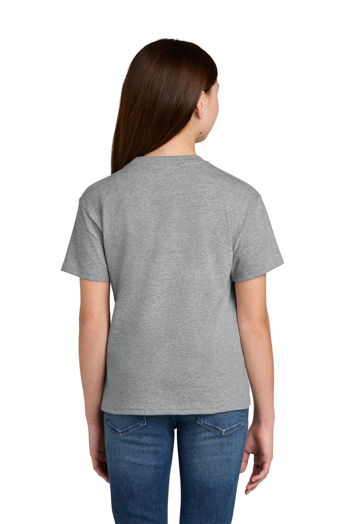 LightSteel Champion Youth Jersey Short Sleeve Tee CH1081 plain