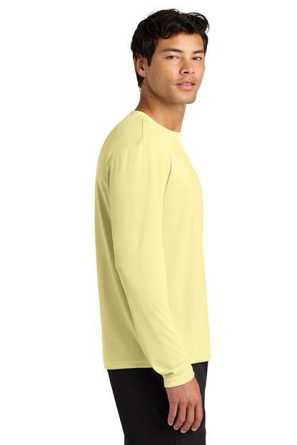 LightYllw A4 Cooling Performance Long Sleeve Tee A4N3165 plain