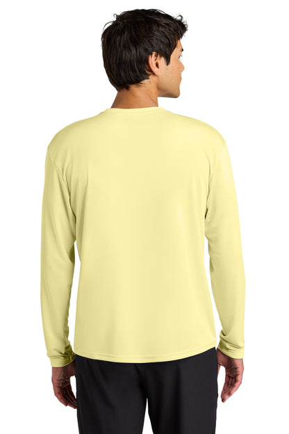 LightYllw A4 Cooling Performance Long Sleeve Tee A4N3165 plain