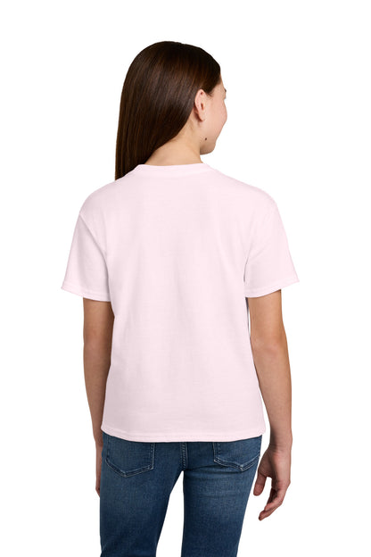 LilacPink Champion Youth Jersey Short Sleeve Tee CH1081 plain