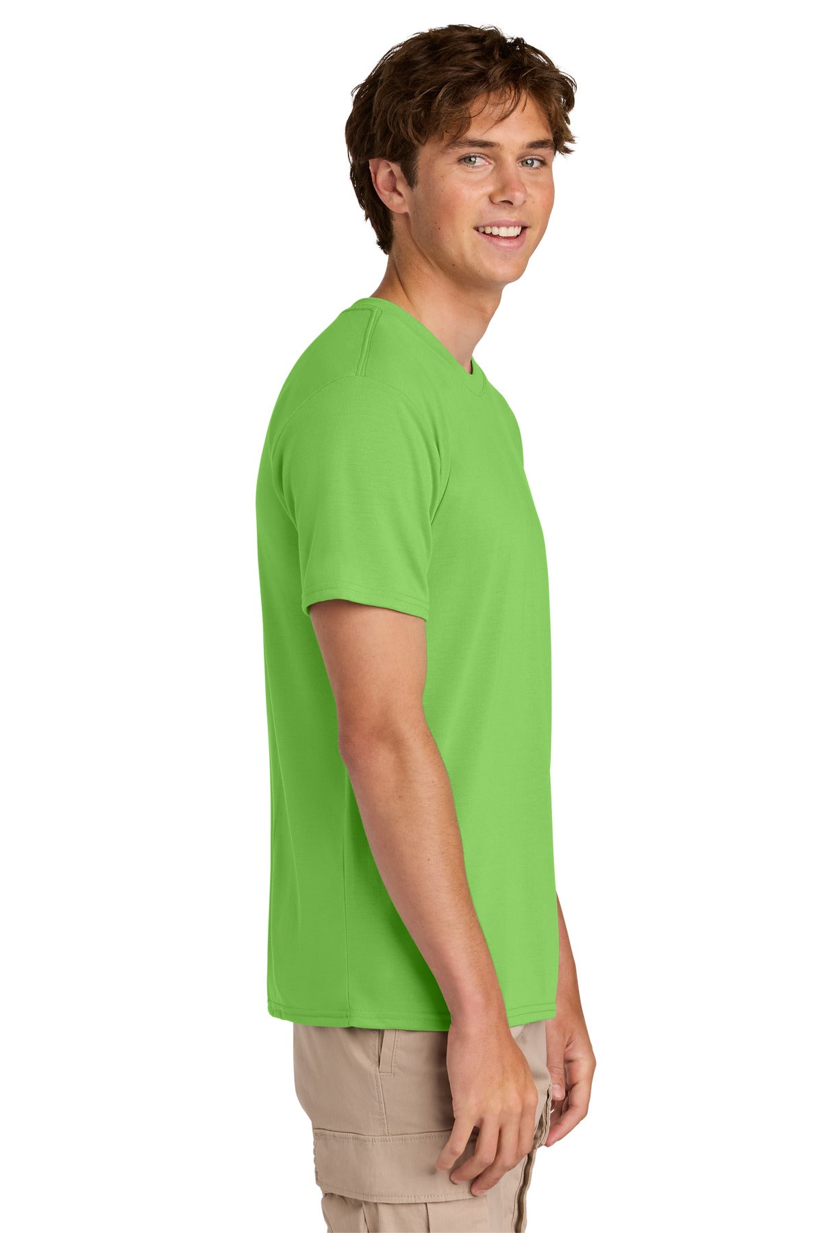 Lime Gildan Gildan Performance T-Shirt. 42000 plain