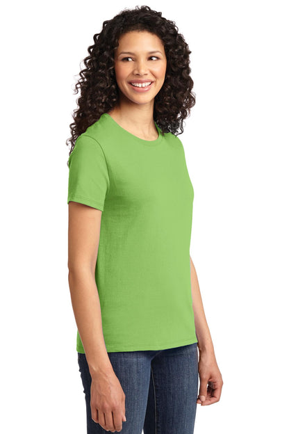Lime Port & Co Women's Essential Tee. LPC61 plain