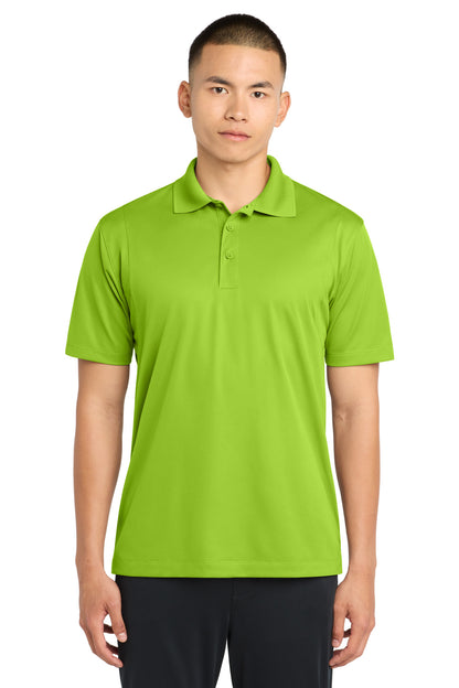 Lime Shock Sport-Tek Micropique Sport-Wick Polo. ST650 plain