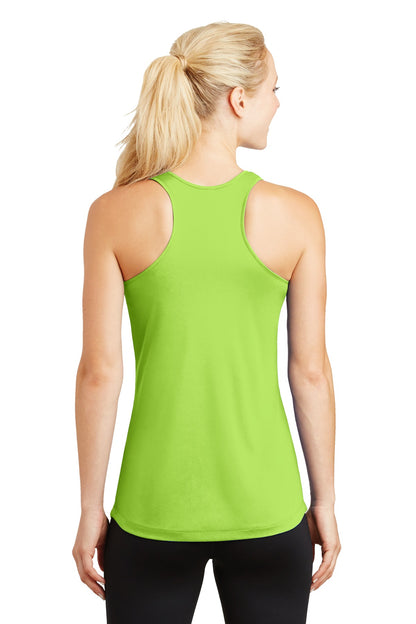 Lime Shock Sport-Tek Women's PosiCharge Competitor Racerback Tank. LST356 plain