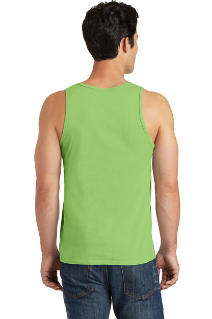 Limeade Port & Co Beach Wash Garment-Dyed Tank. PC099TT plain