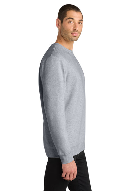 LtHtGry District V.I.T. Fleece Crew DT6104 plain
