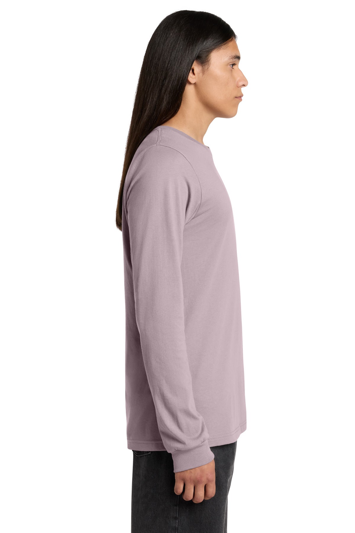 LtViolet BELLA+CANVAS Unisex Jersey Long Sleeve Tee. BC3501 plain