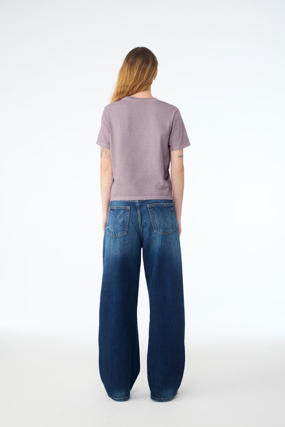 LtViolet BELLA+CANVAS Women's 6-Ounce Heavyweight Tee BC6110
