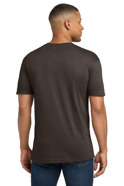 Macchiato Next Level Apparel Adult Tri-Blend Tee. NL6010 plain