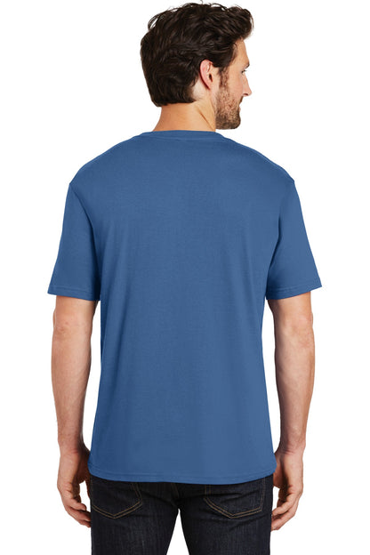 Maritime Blue District Perfect Weight Tee. DT104 plain