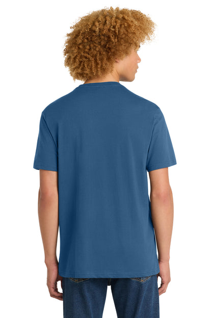 Maritime Blue District Perfect Weight Tee. DT104 plain
