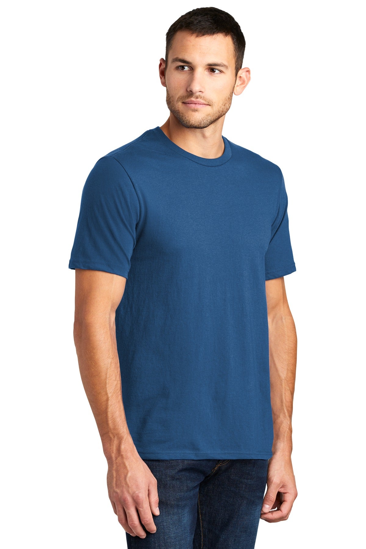 Maritime Blue District Very Important Tee . DT6000 plain