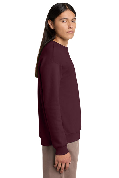 Maroon BELLA+CANVAS Unisex Sponge Fleece Drop Shoulder Sweatshirt. BC3945