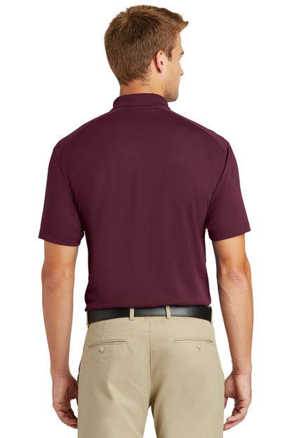 Maroon CornerStone Select Lightweight Snag-Proof Polo. CS418 plain