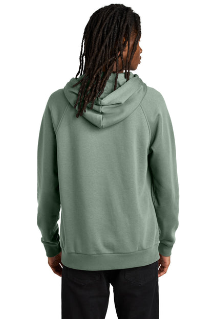 MatchaGrn Allmade Unisex Organic CVC Fleece Pullover Hoodie AL5000 plain