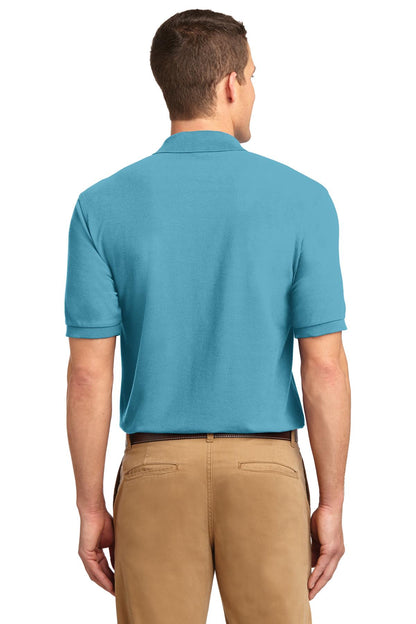 Maui Blue Port Authority Extended Size Silk Touch Polo K500ES plain