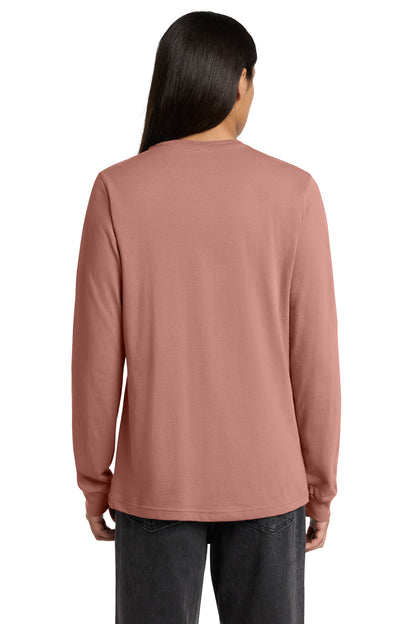 Mauve BELLA+CANVAS Unisex Jersey Long Sleeve Tee. BC3501 plain