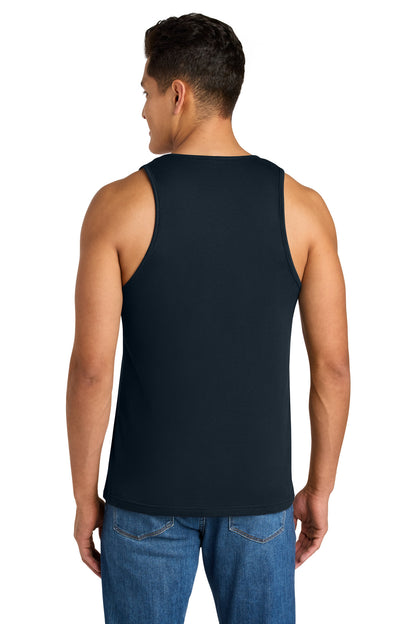 MdntNavy Next Level Apparel Cotton Muscle Tank NL3633 plain
