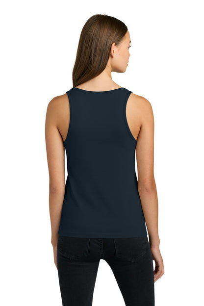 MdntNavy Next Level Apparel Women's Cotton Tank NL3933 plain