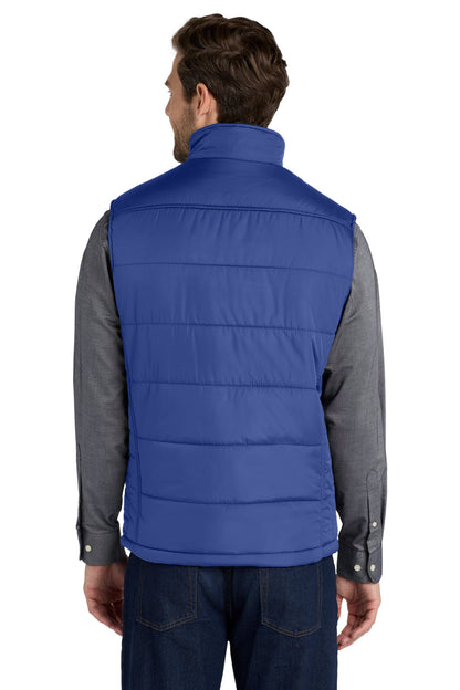 Medit Blue Port Authority Puffy Vest. J709