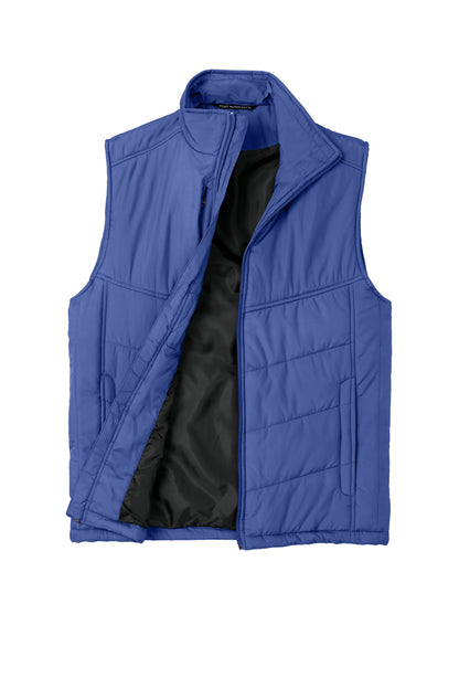 Medit Blue Port Authority Puffy Vest. J709