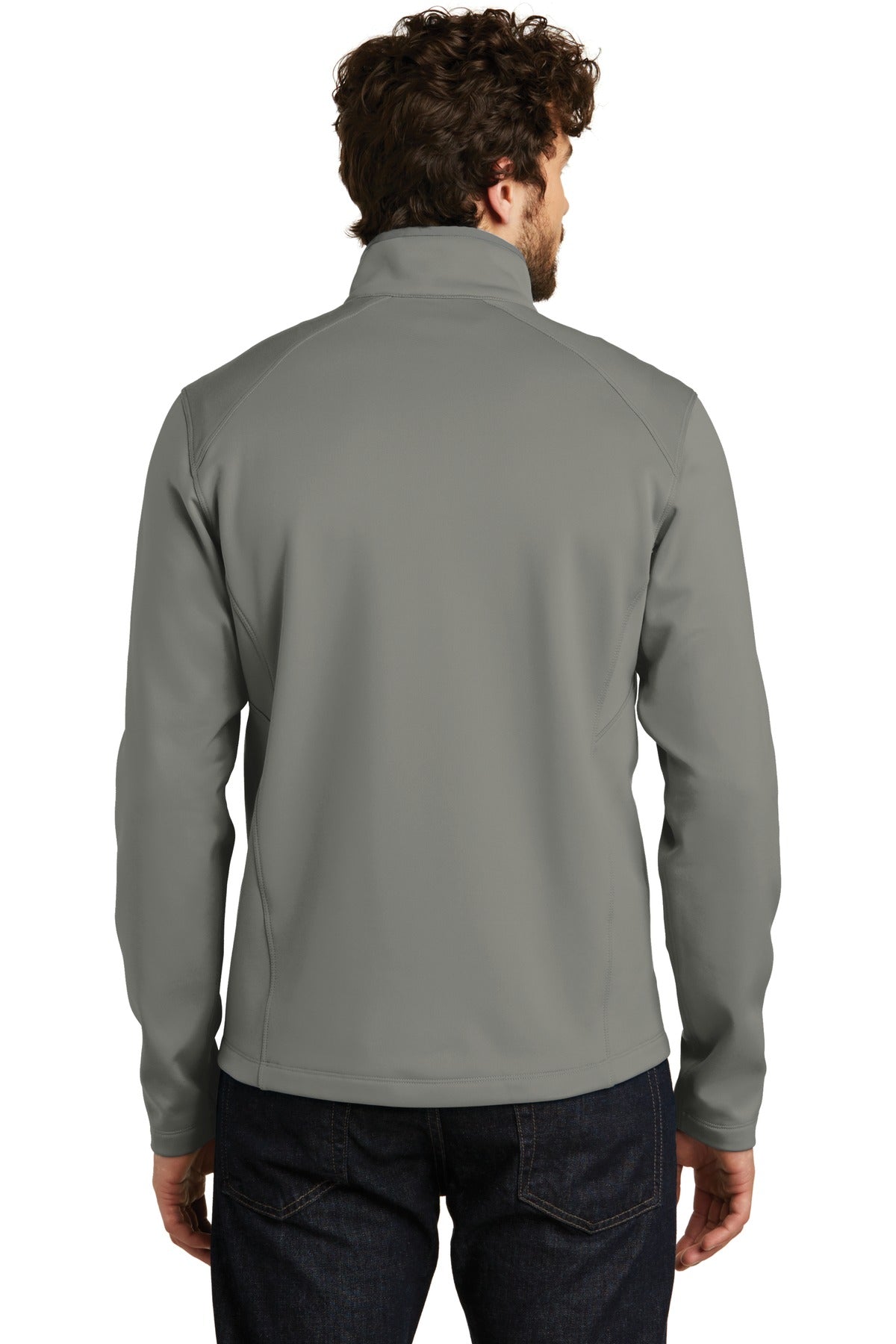 Metal Grey Eddie Bauer Highpoint Fleece Jacket. EB240 plain