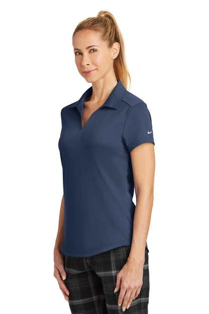 Midnight Navy Nike Women's Dri-FIT Legacy Polo. 838957 plain