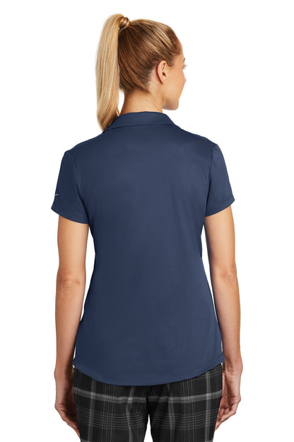 Midnight Navy Nike Women's Dri-FIT Legacy Polo. 838957 plain