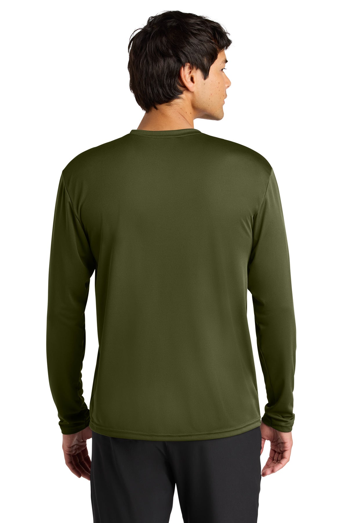 MilGreen A4 Cooling Performance Long Sleeve Tee A4N3165 plain