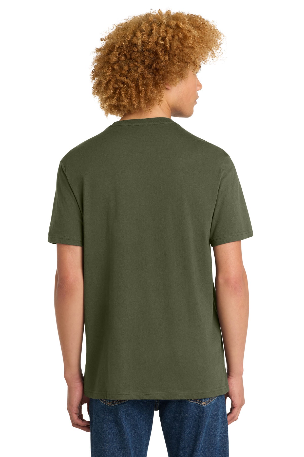 MilGreen District Perfect Weight Tee. DT104 plain