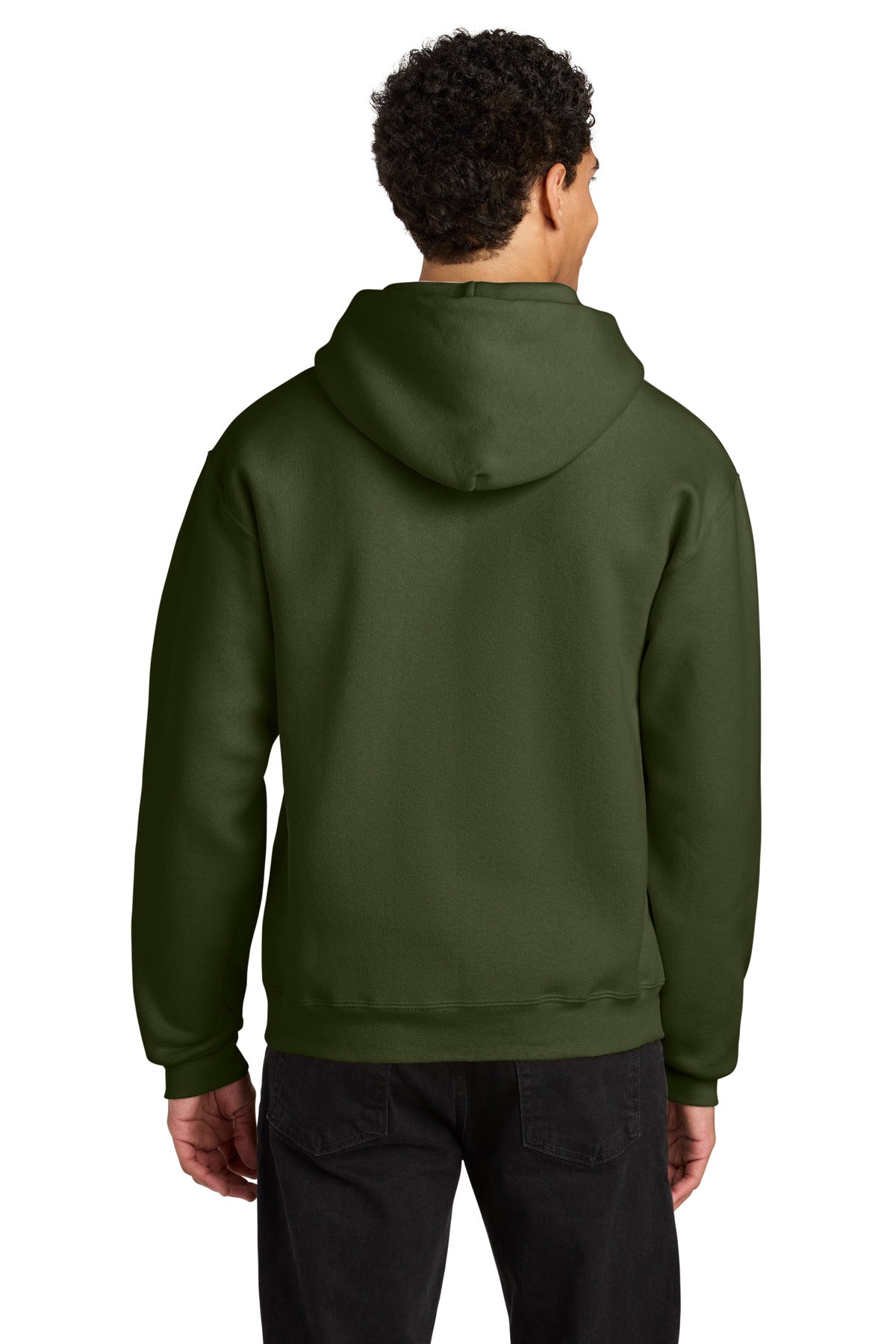 MilGreen Jerzees Rugged Unisex Hooded Sweatshirt H12M plain