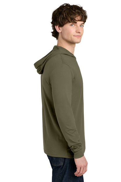 MilGreen Next Level Apparel CVC Long Sleeve Hoodie NL6221 plain
