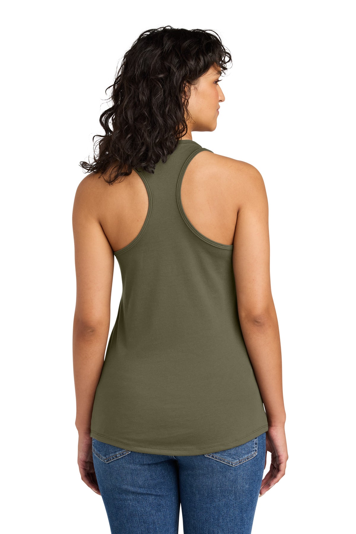 MilGreen Next Level Apparel Women's Ideal Racerback Tank NL1533 plain