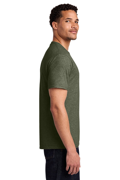 MilGrnHtr Port & Co Fan Favorite Tee. PC450