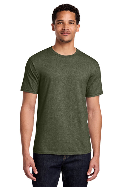 MilGrnHtr Port & Co Fan Favorite Tee. PC450