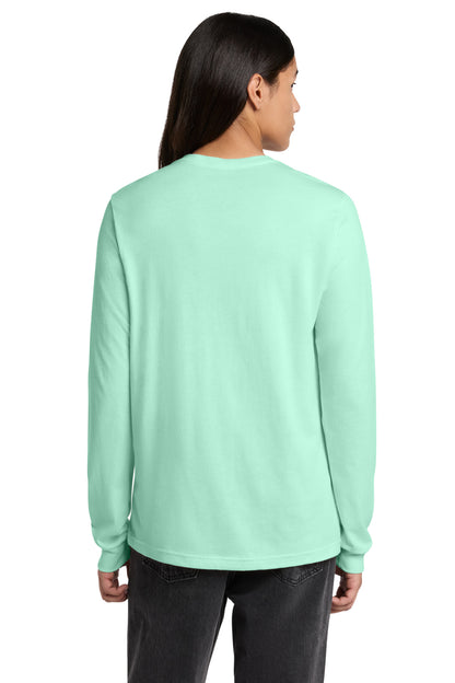 Mint BELLA+CANVAS Unisex Jersey Long Sleeve Tee. BC3501 plain