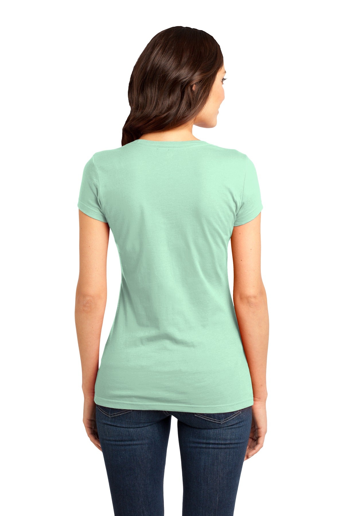 Mint District Women's Fitted Very Important Tee . DT6001 plain