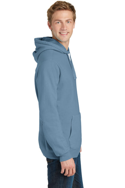 Mist Port & Co Beach Wash Garment-Dyed Pullover Hooded Sweatshirt. PC098H plain