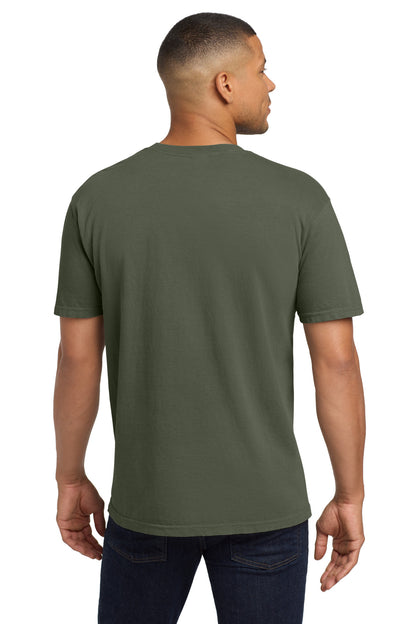 Moss COMFORT COLORS Heavyweight Ring Spun Pocket Tee. 6030 plain