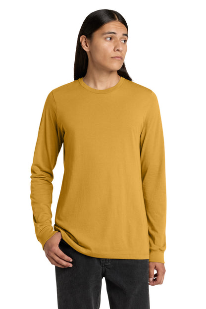 Mustard BELLA+CANVAS Unisex Jersey Long Sleeve Tee. BC3501