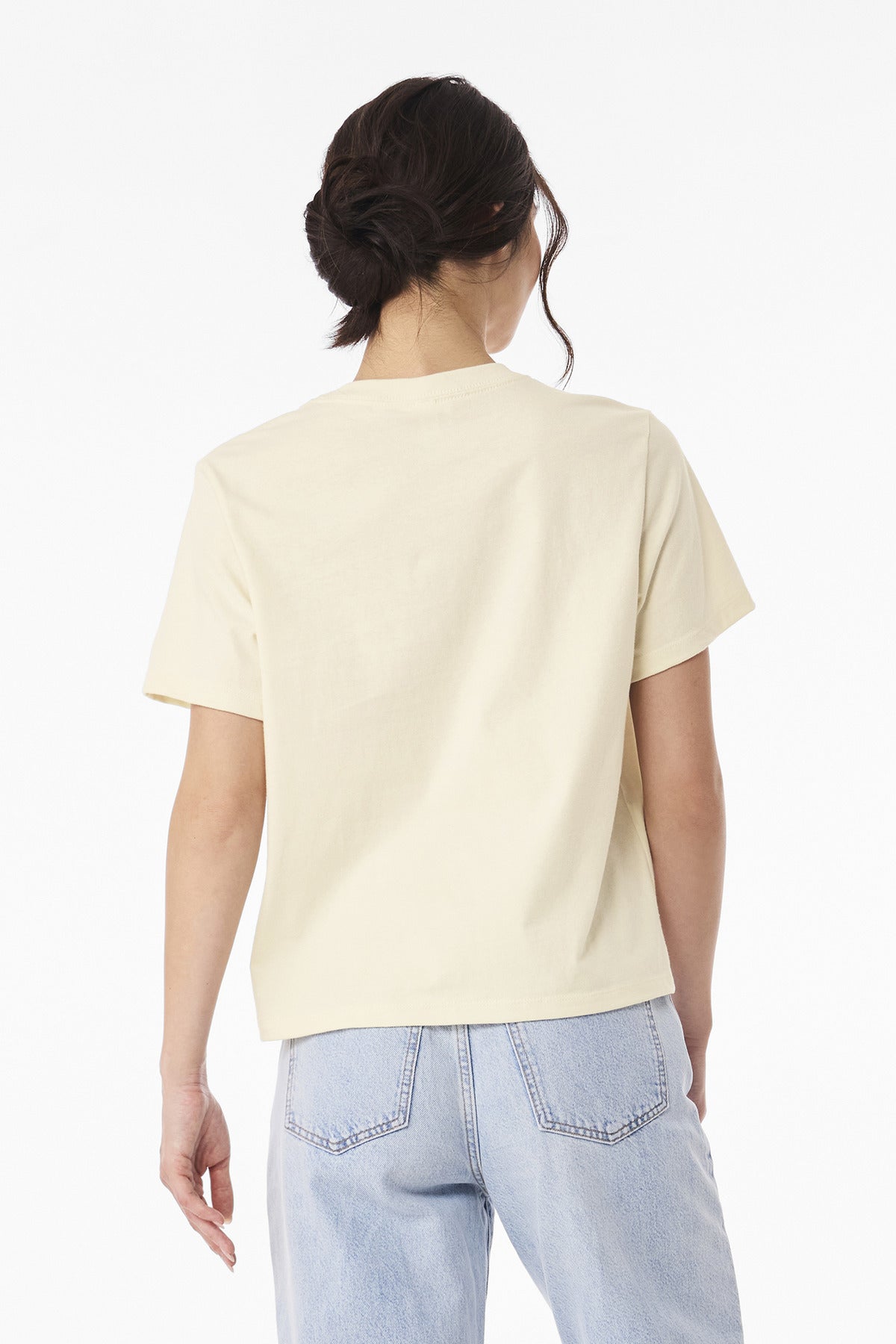 Natural BELLA+CANVAS Women's 6-Ounce Heavyweight Tee BC6110 plain