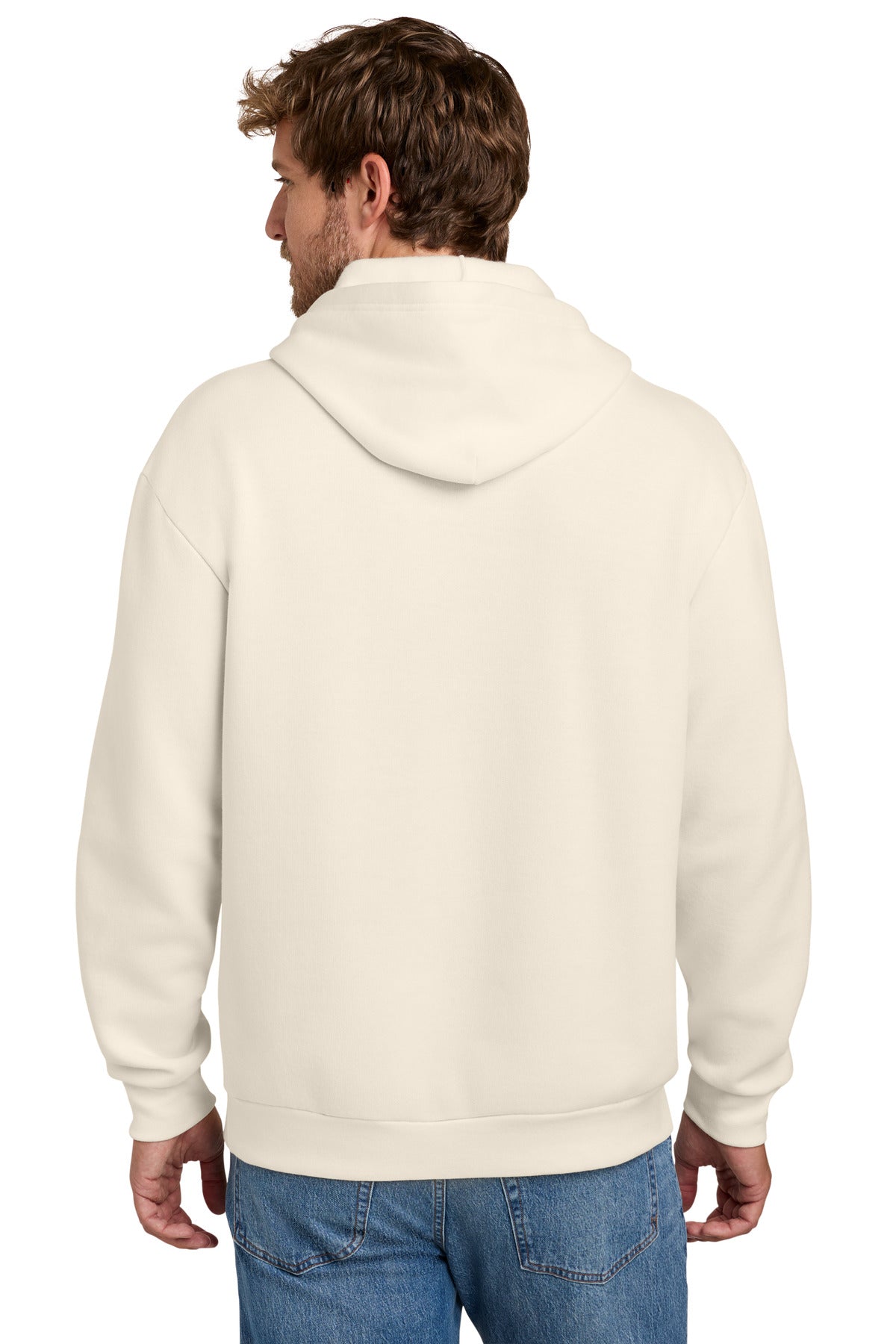 Natural Port & Co Easy Fleece Pullover Hooded Sweatshirt PC68H