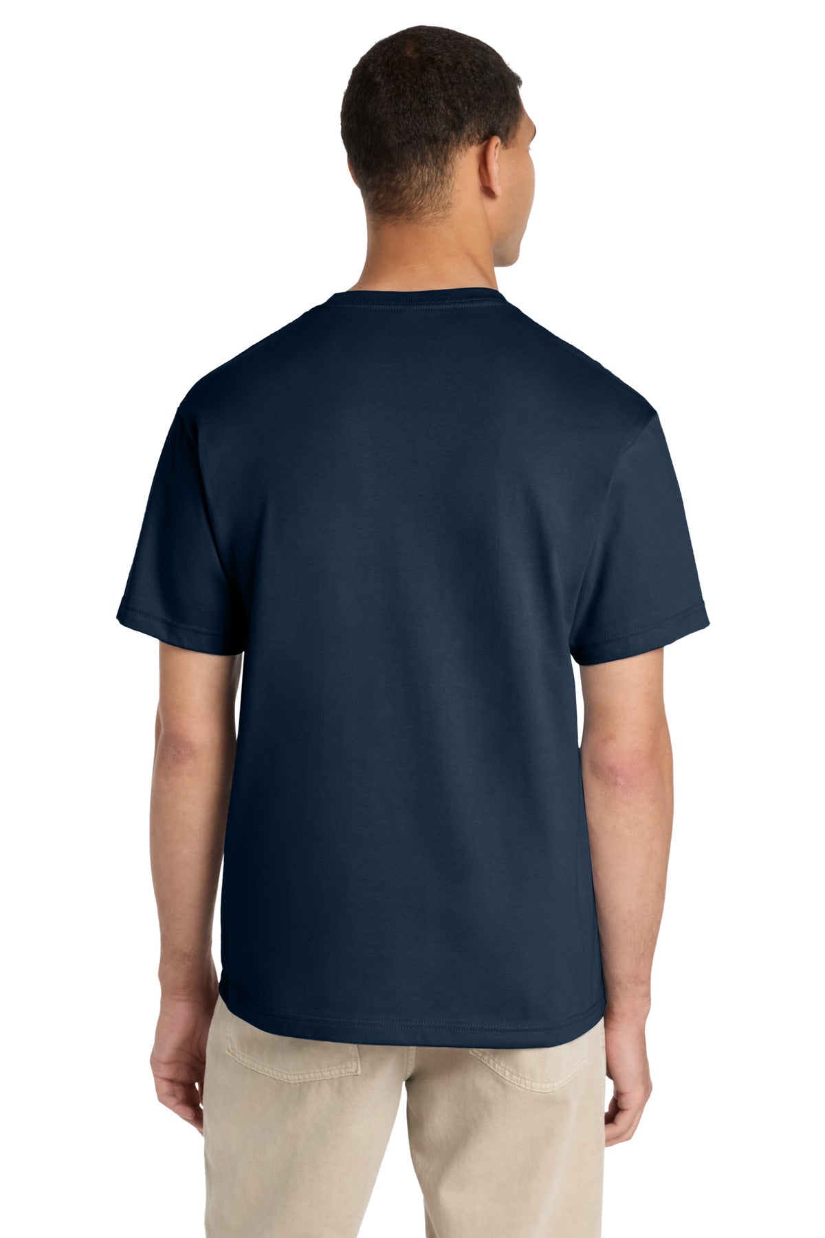 Navy BELLA+CANVAS Unisex 6-Ounce Heavyweight Tee BC3010 plain