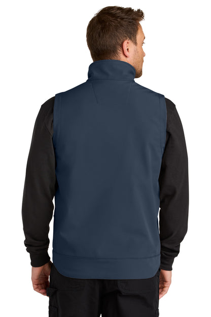 Navy Carhartt Rain Defender Soft Shell Vest CT106439 plain