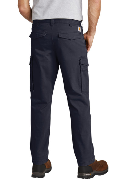 Navy Carhartt Rugged Flex Rigby Cargo Pant CT103574 plain