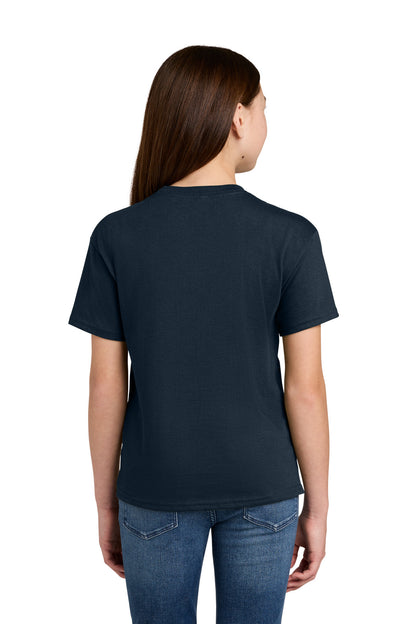 Navy Champion Youth Jersey Short Sleeve Tee CH1081 plain